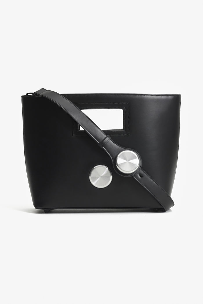 CODE PRO LEATHER FOLD BAG BLACK