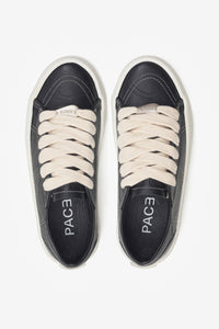 BR-01 V1.1 LEATHER LOW BLACK