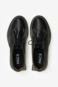 BUNNY TOMO SHOES LEATHER BLACK