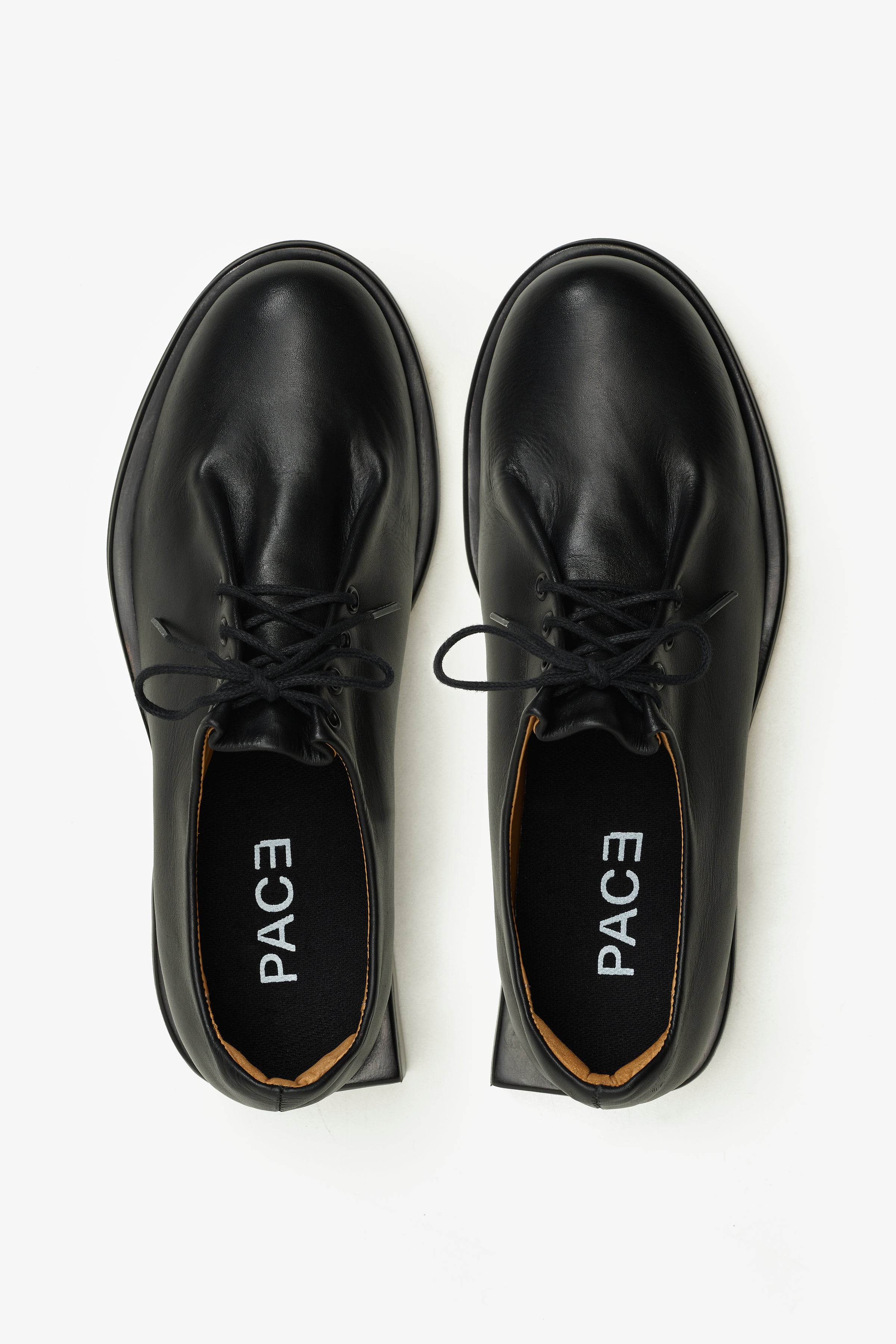 BUNNY TOMO SHOES LEATHER BLACK