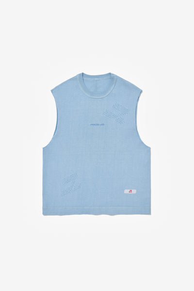 RBZ DT2 DRUMMER TANK TOP LIGHT BLUE
