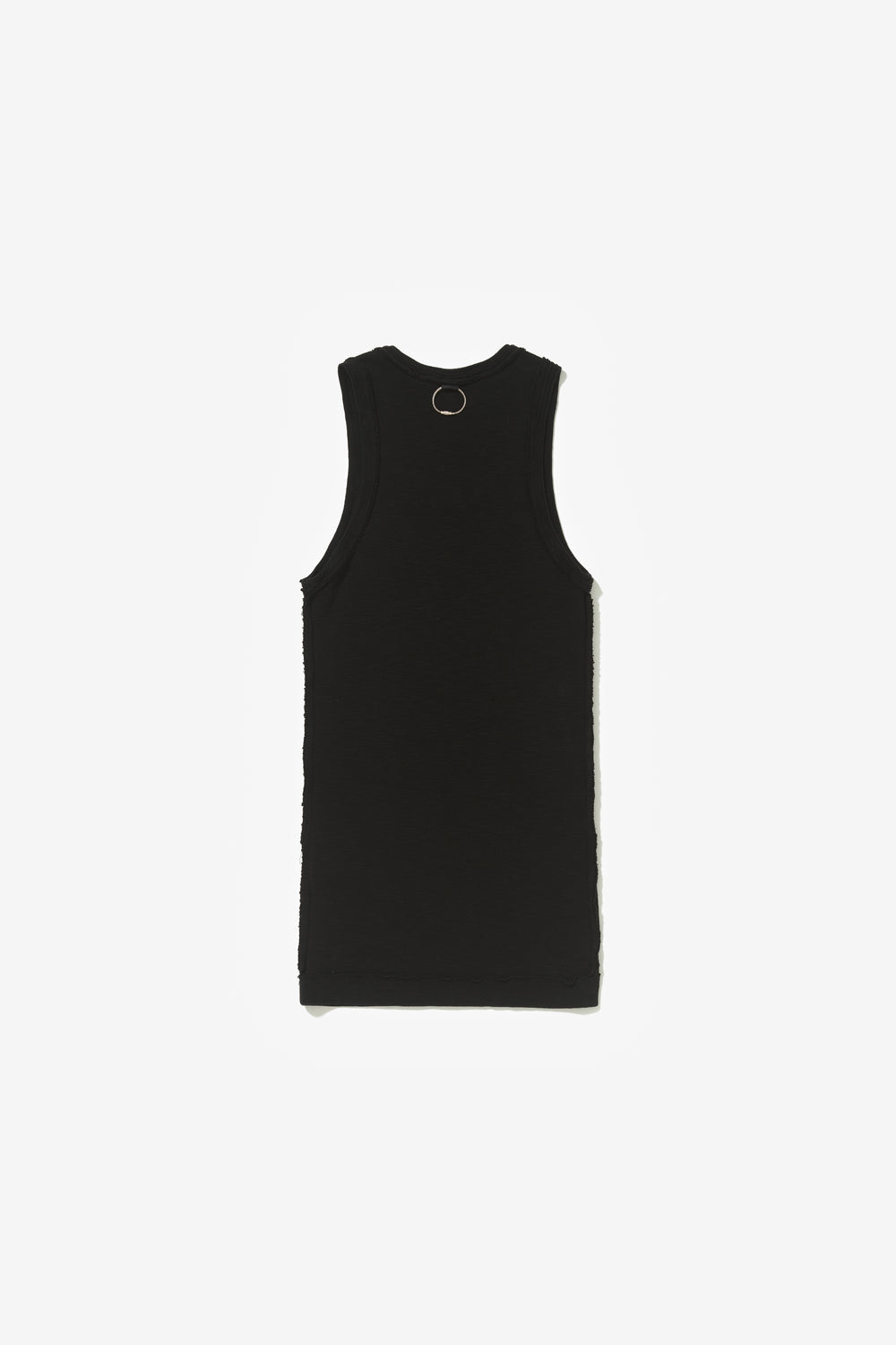 PATTERN TANK TOP BLACK