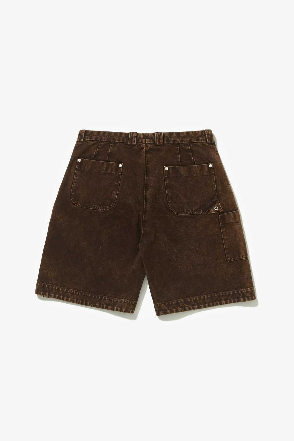 HALF CARP SHORTS WASHED BROWN