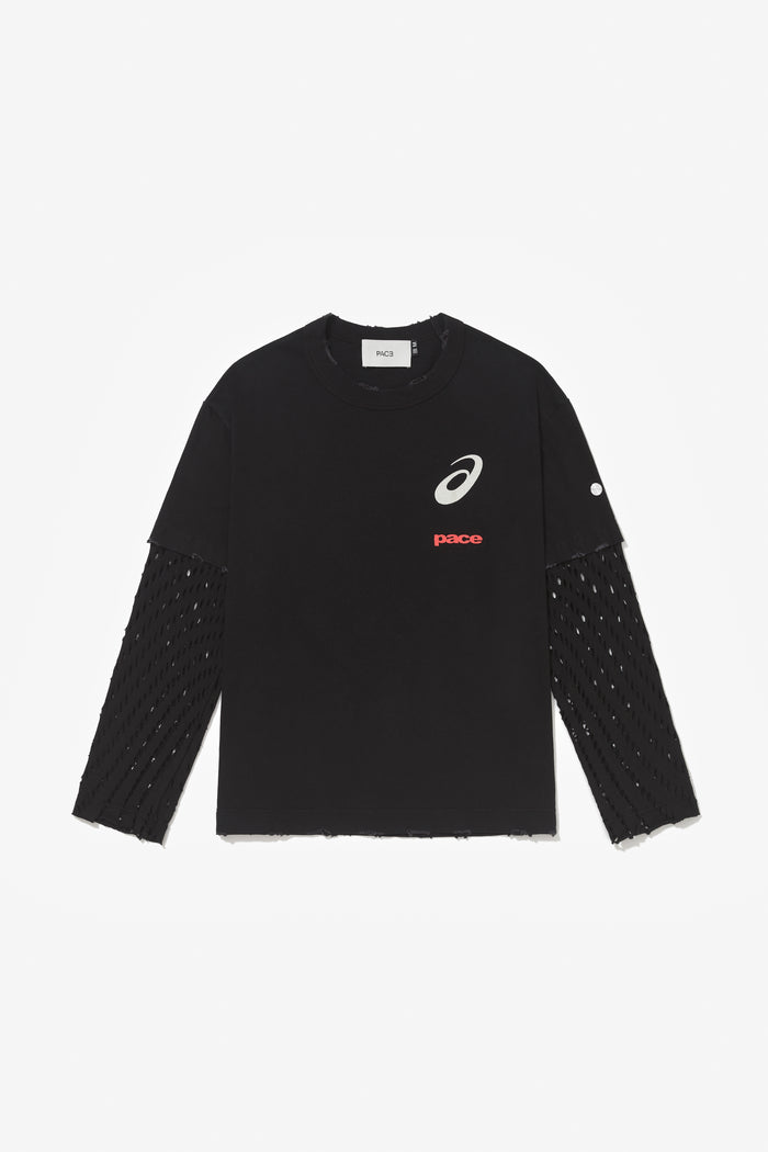 TEE LS BRISMO VINTAGE BLACK