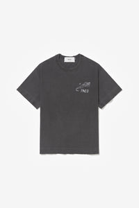 TEE OKINAWA SKETCHES SW BLACK 90's