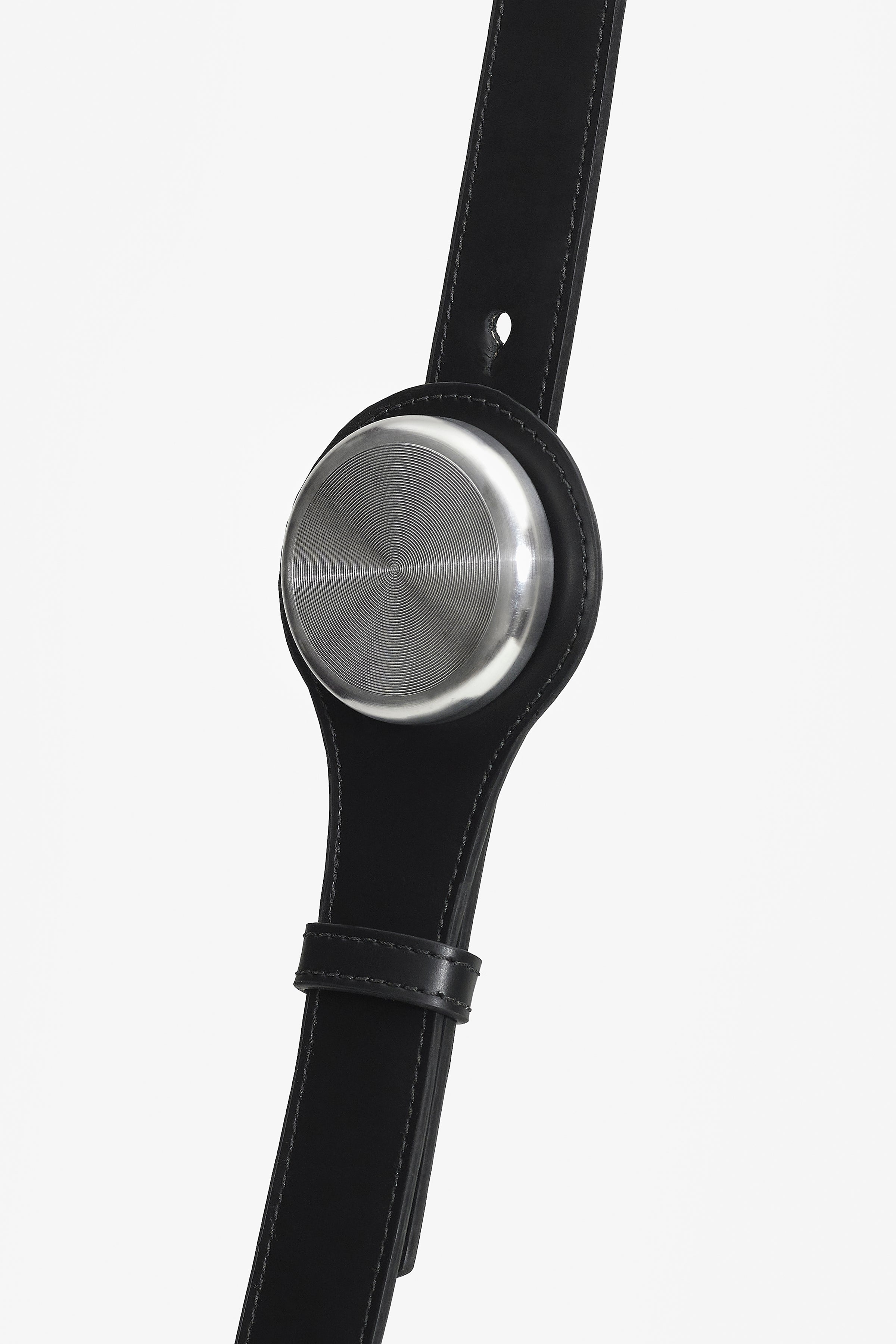 CODE PRO LEATHER FOLD BAG BLACK