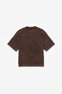 PATTERN TEE BROWN