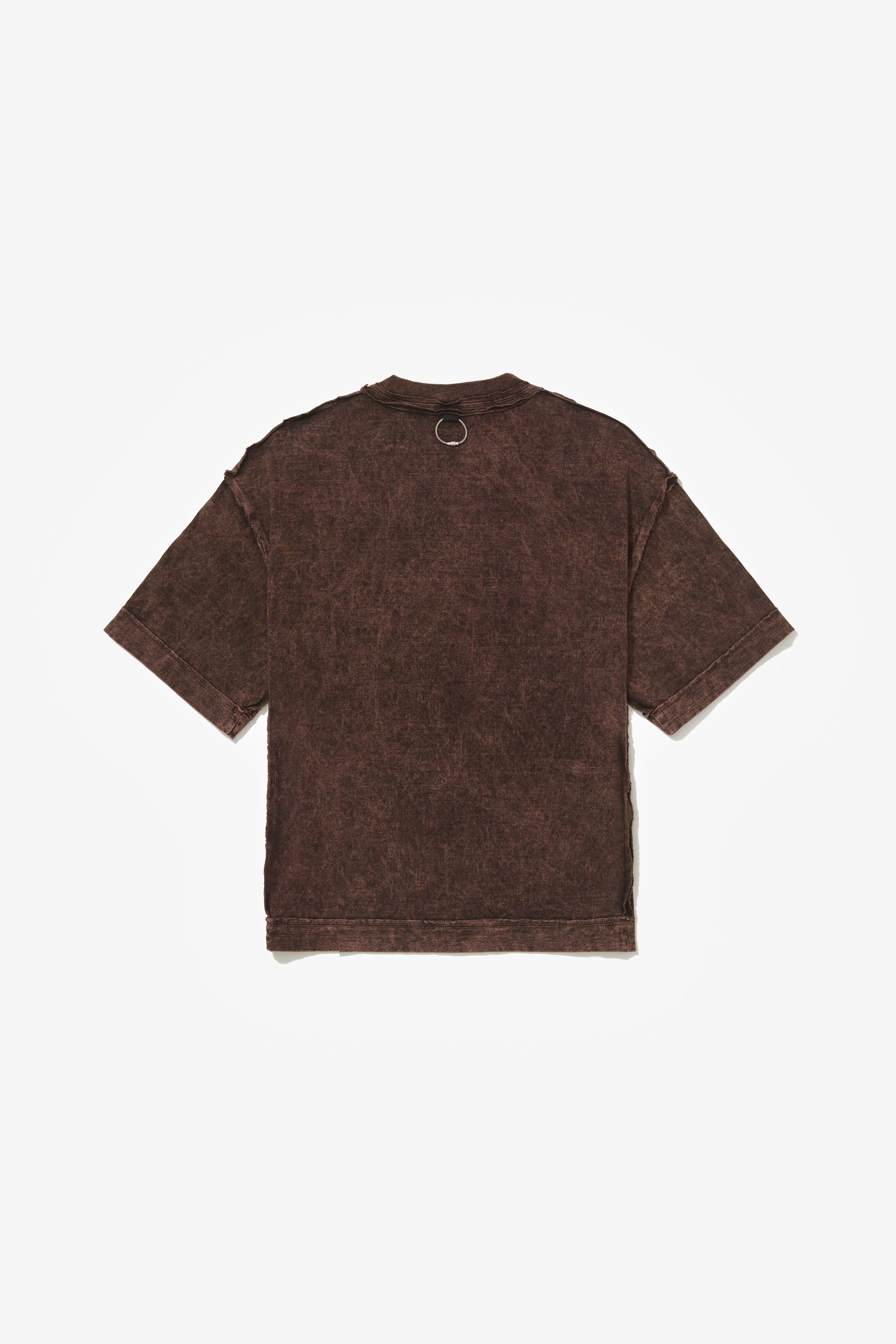 PATTERN TEE BROWN