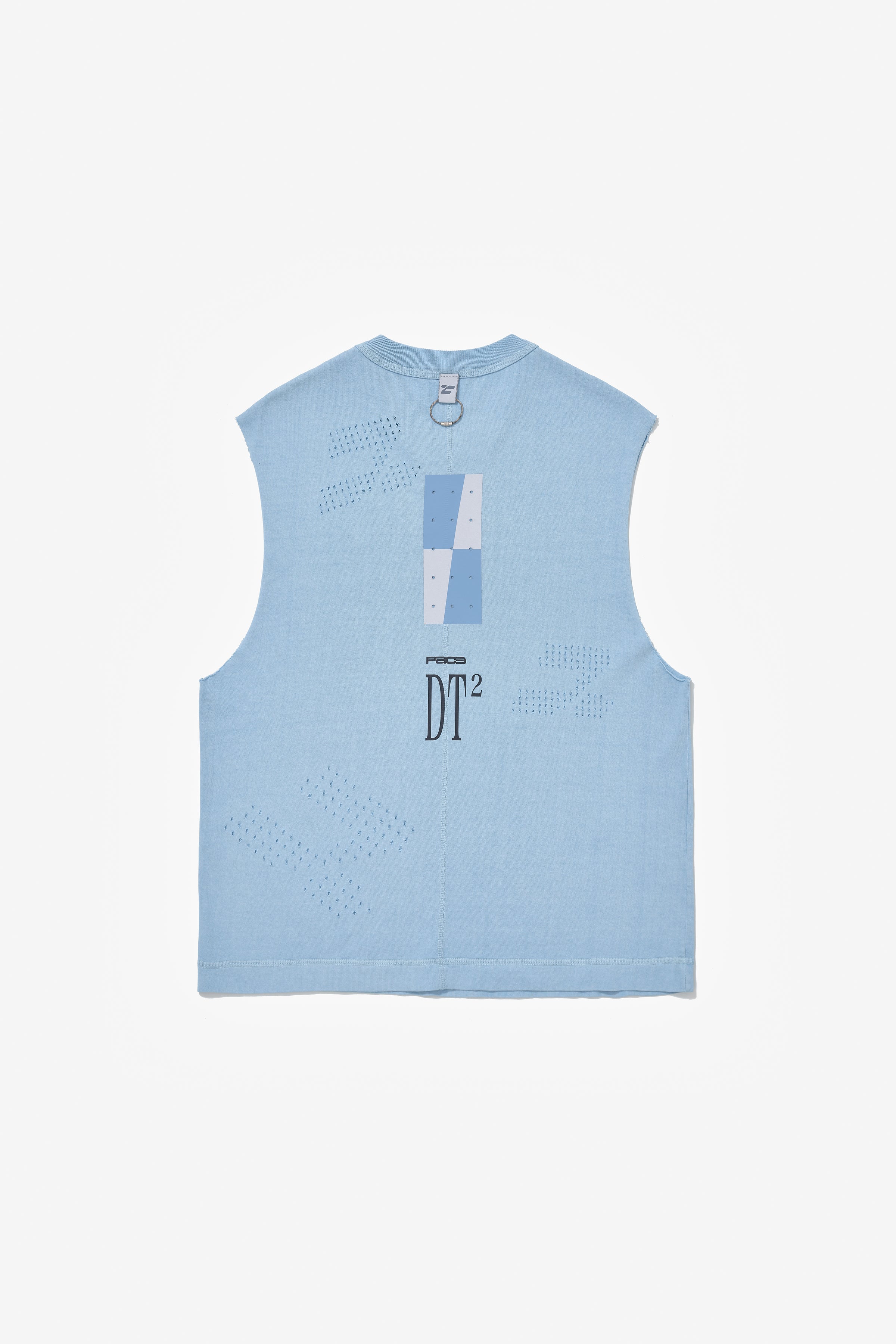 RBZ DT2 DRUMMER TANK TOP LIGHT BLUE