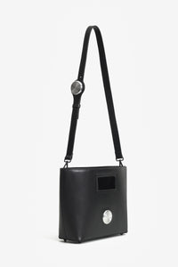 CODE PRO LEATHER FOLD BAG BLACK