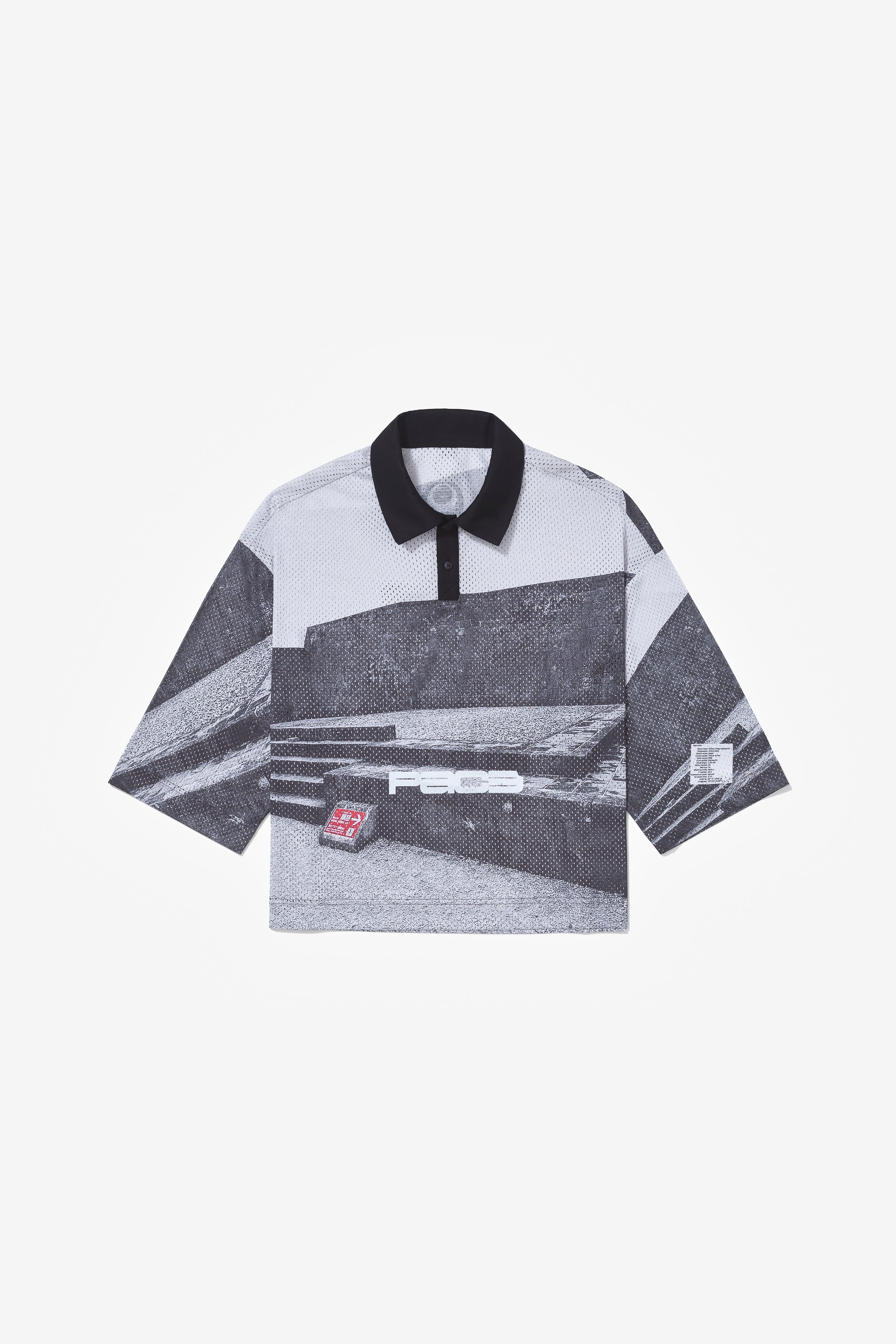 TIE MESH JERSEY SHURI