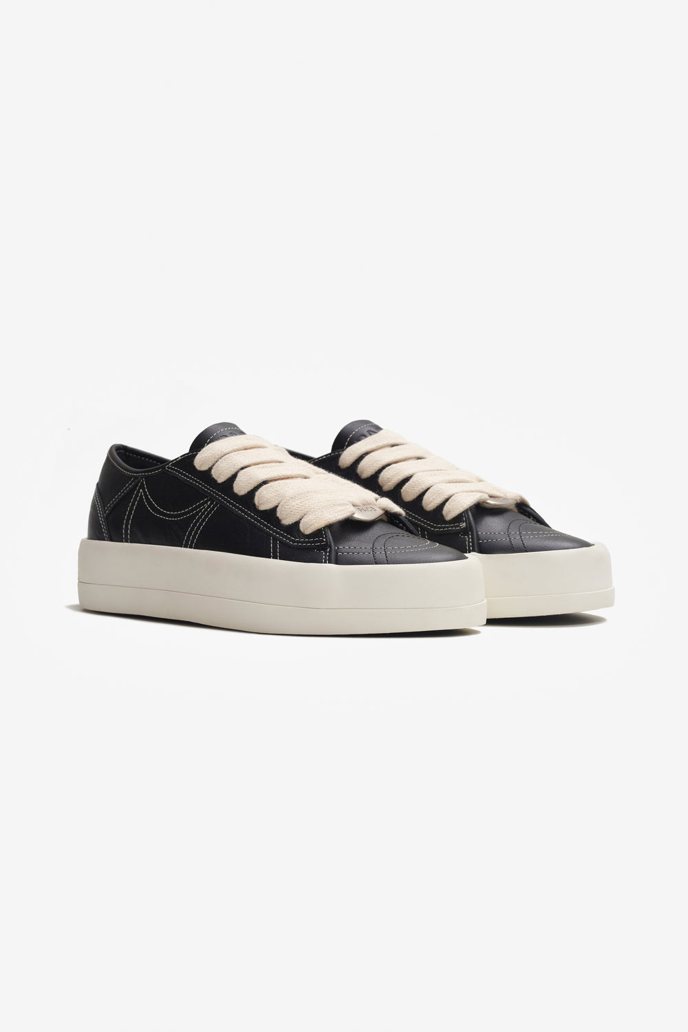 BR-01 V1.1 LEATHER LOW BLACK