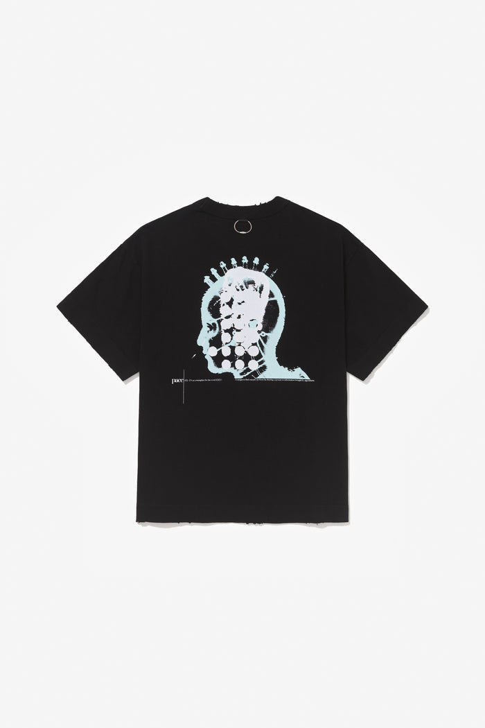 EXIT COTTON CODE TEE BLACK