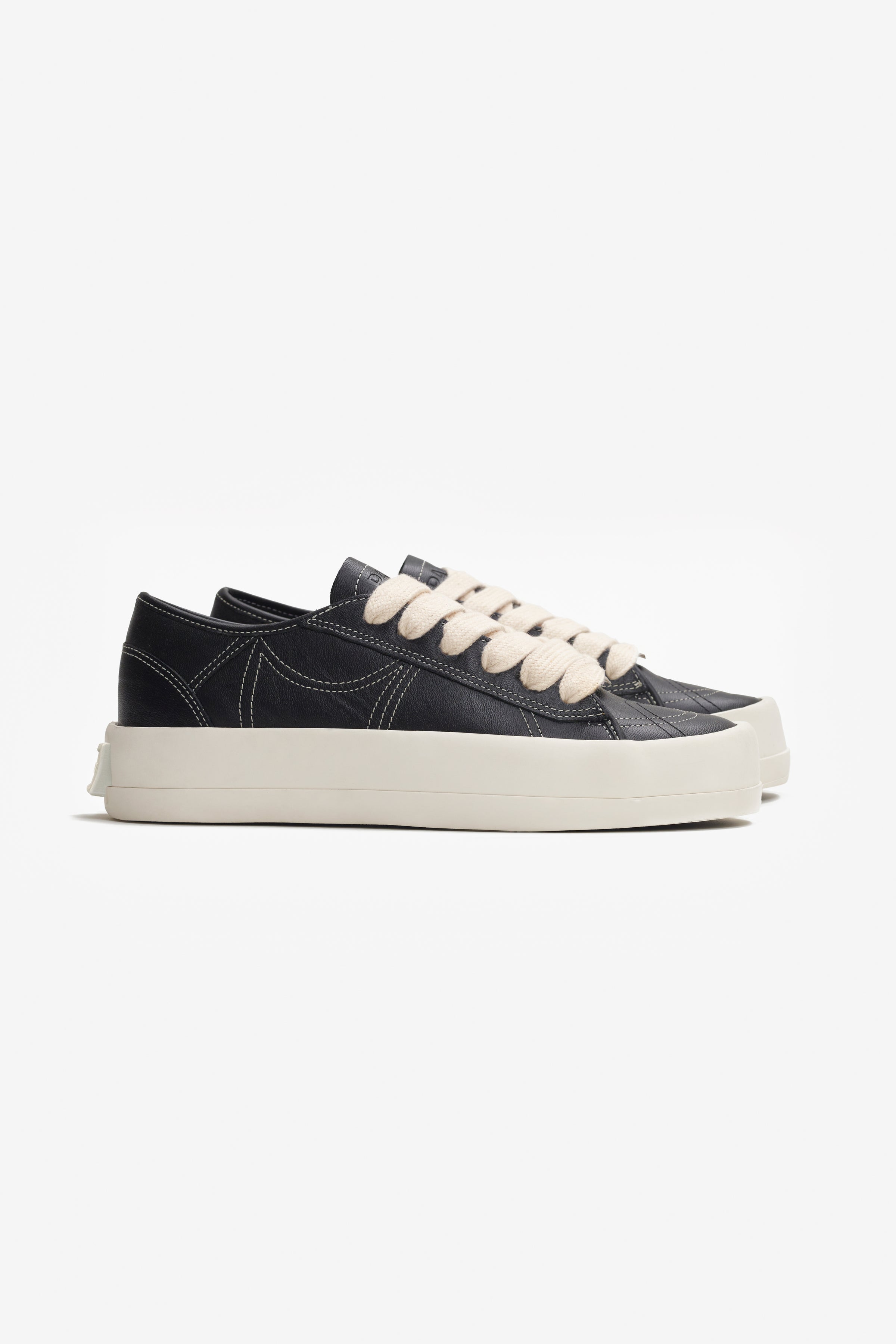 BR-01 V1.1 LEATHER LOW BLACK
