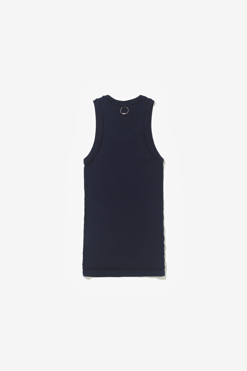 PATTERN TANK TOP STONE WASHED NAVY BLUE