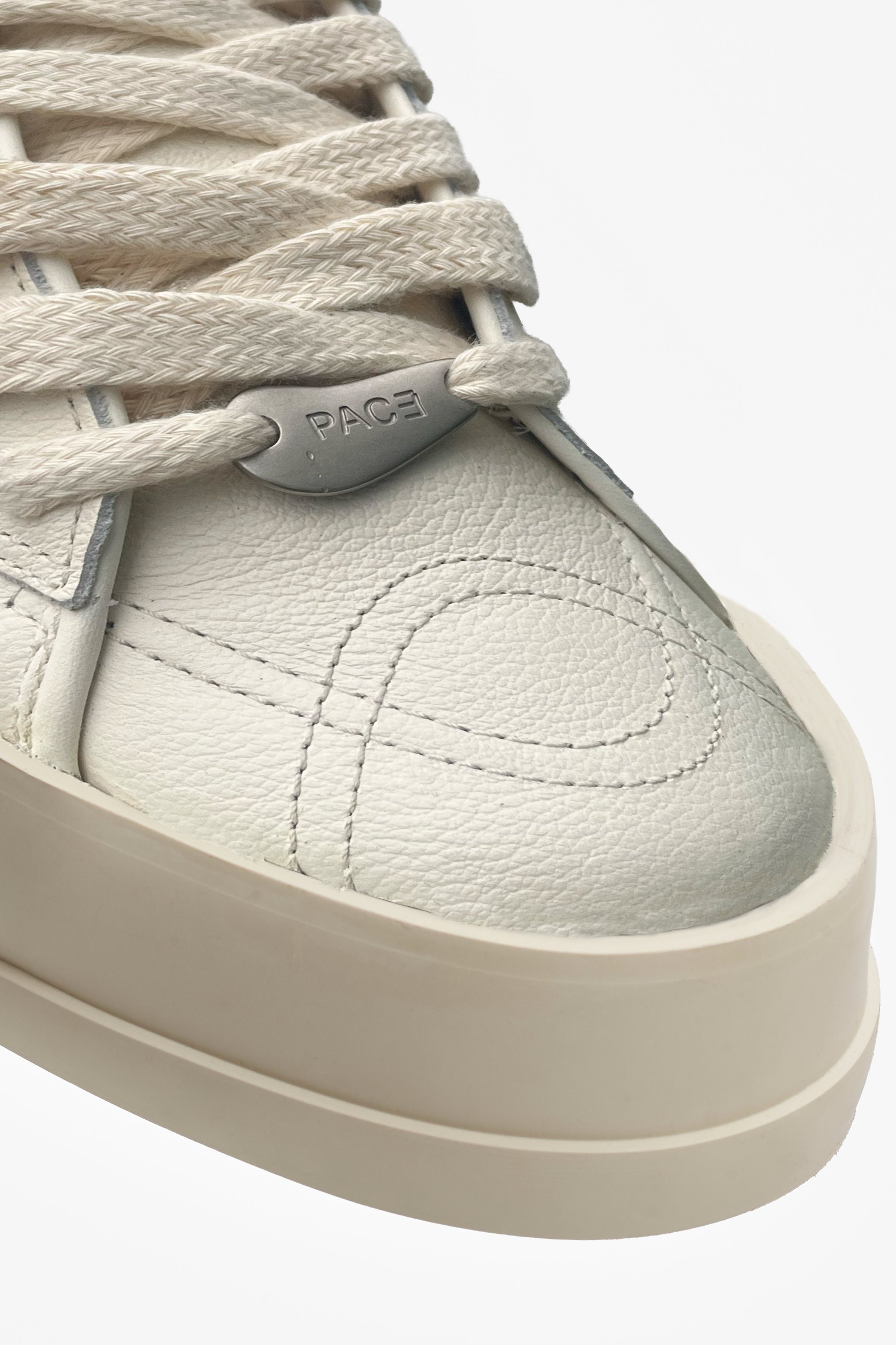 BR-01 V2 LEATHER LOW WHITE