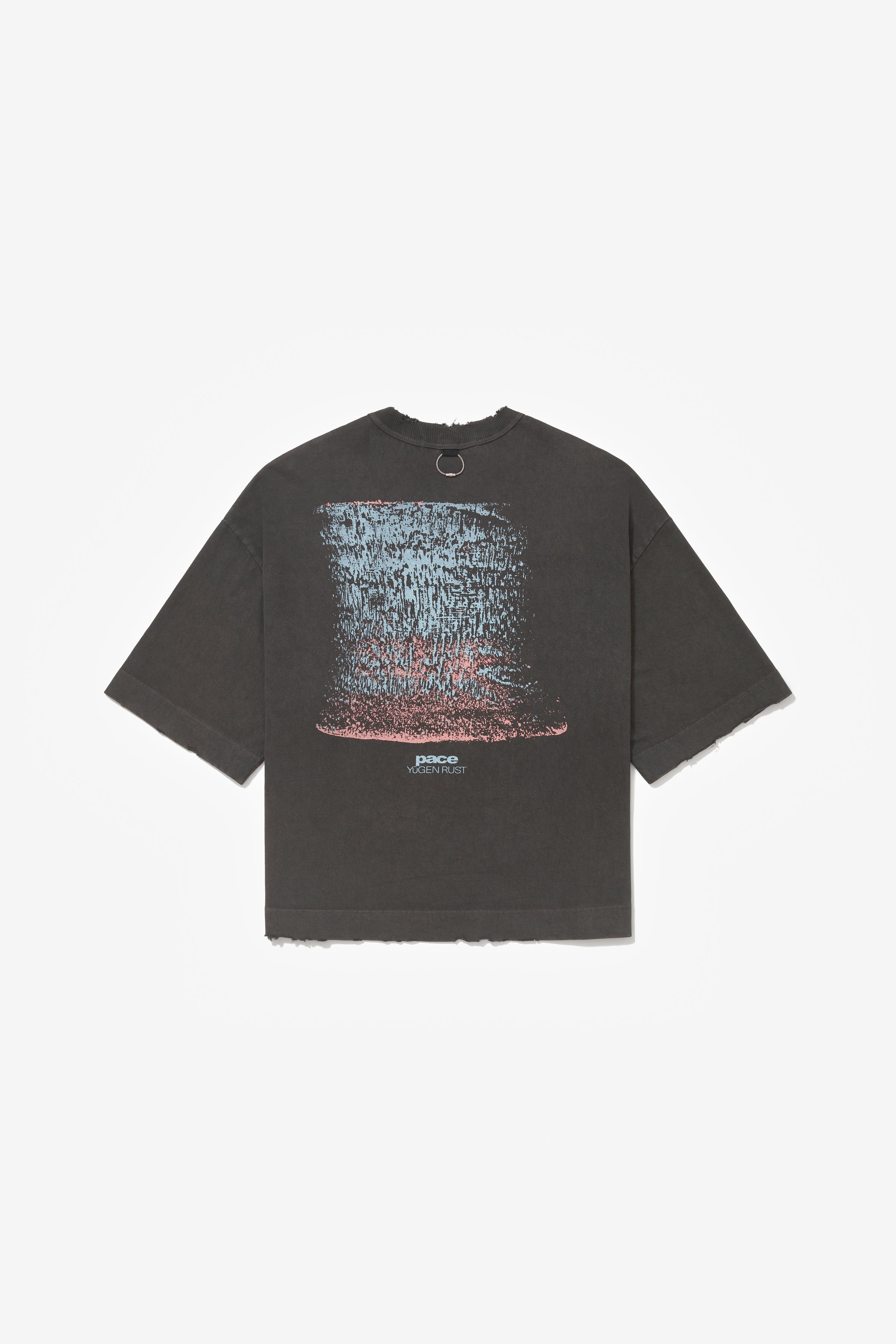 TEE YUGEN STONE WASHED BLACK OVERSIZED