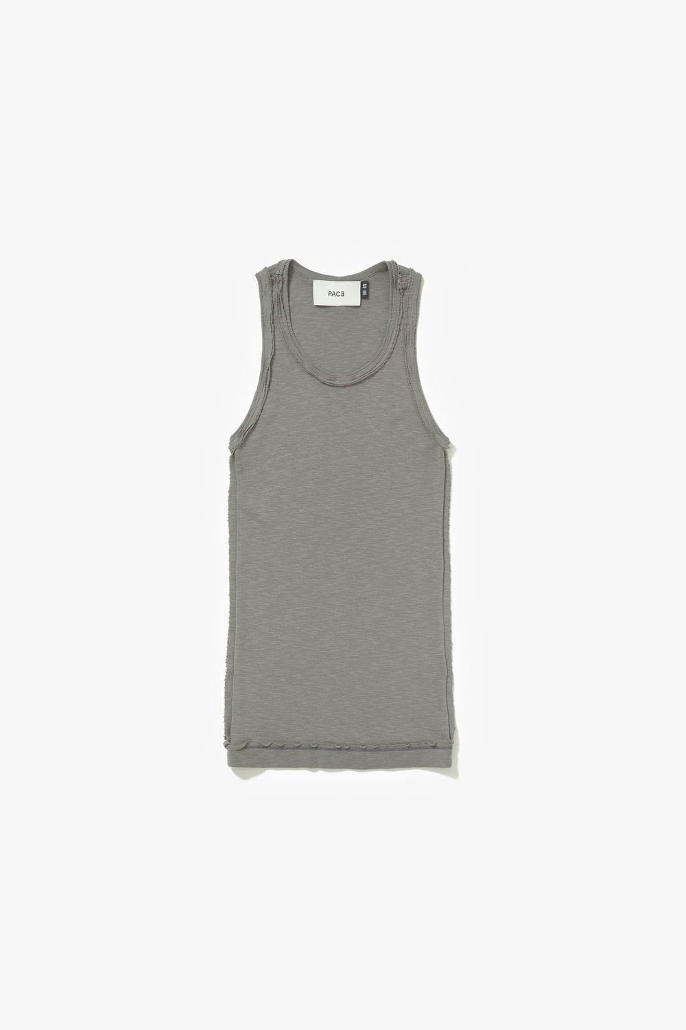 PATTERN TANK TOP LIGHT GREY