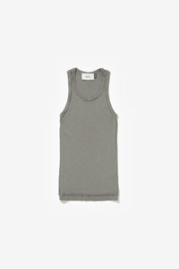 PATTERN TANK TOP LIGHT GREY