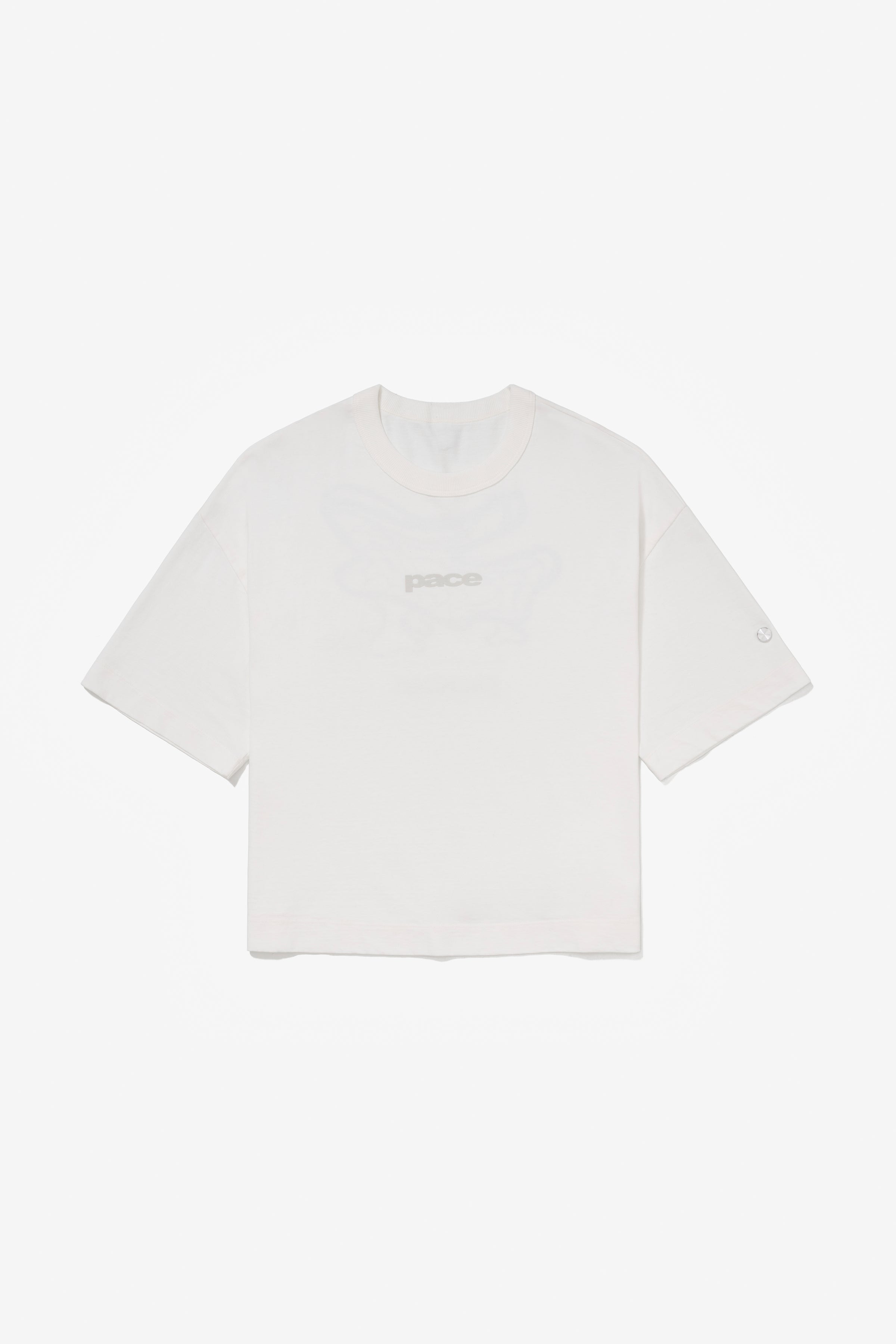 SUNAMI OVERSIZED TEE OFF WHITE