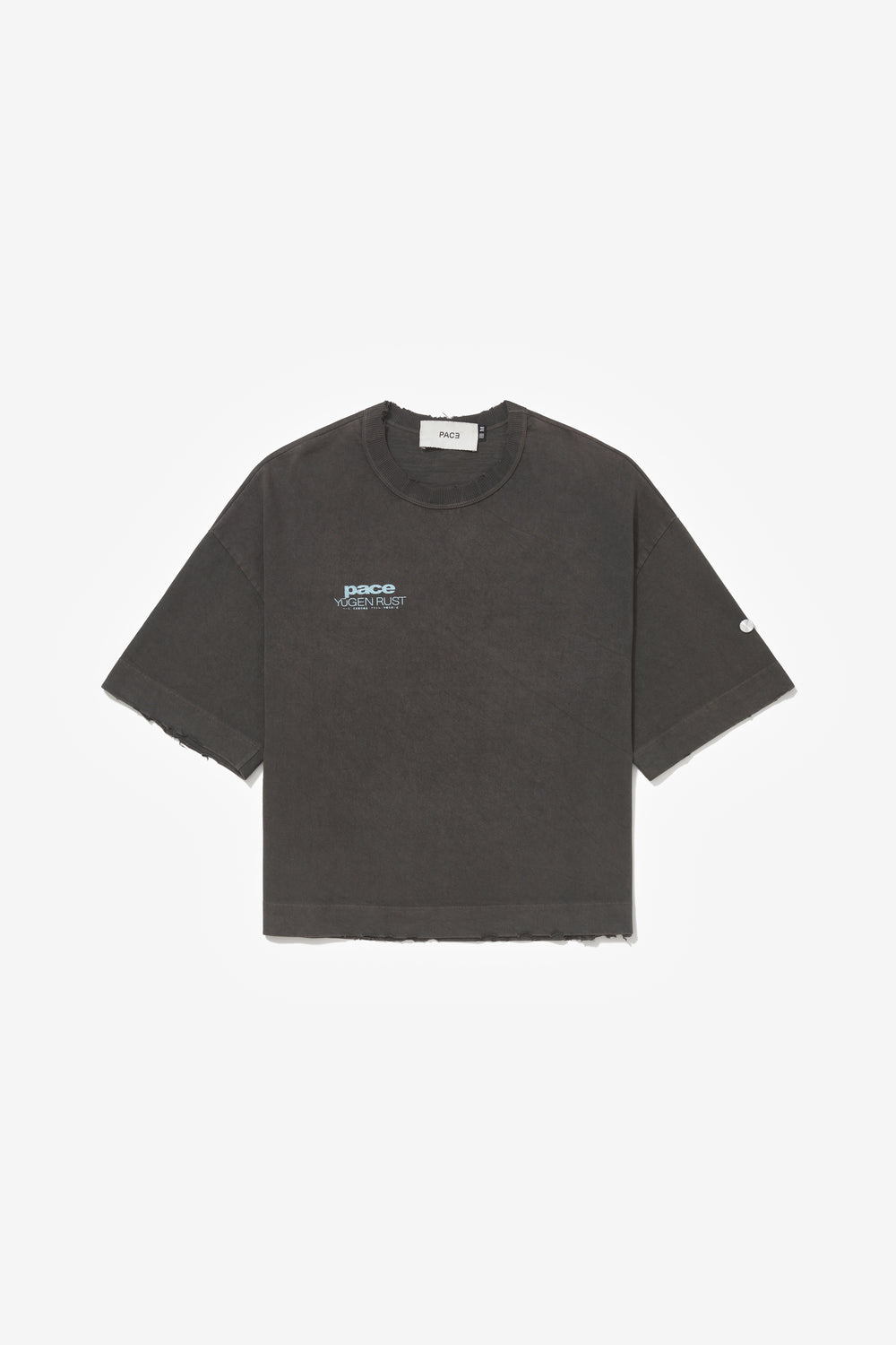 TEE YUGEN STONE WASHED BLACK OVERSIZED