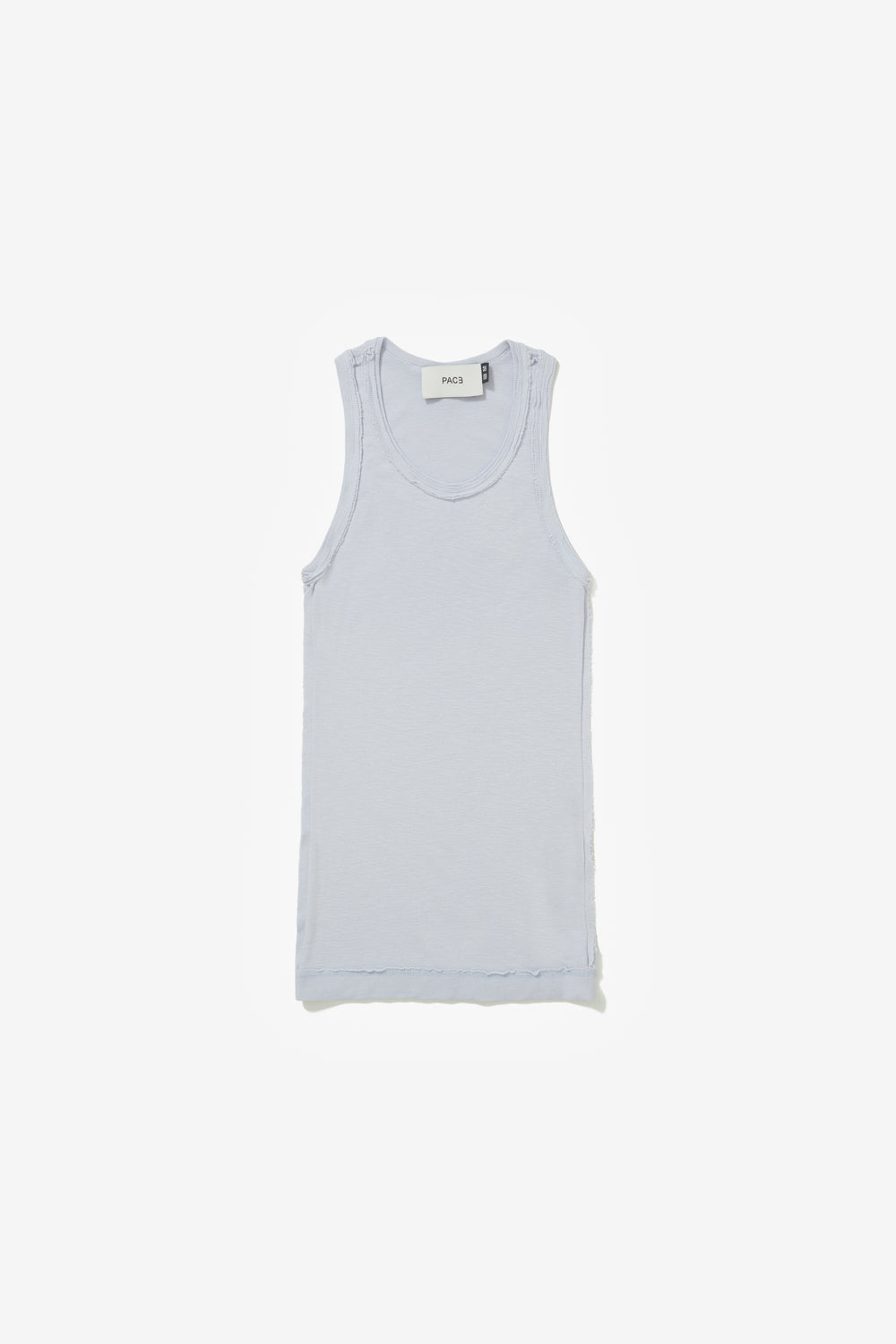 PATTERN TANK TOP BABY BLUE