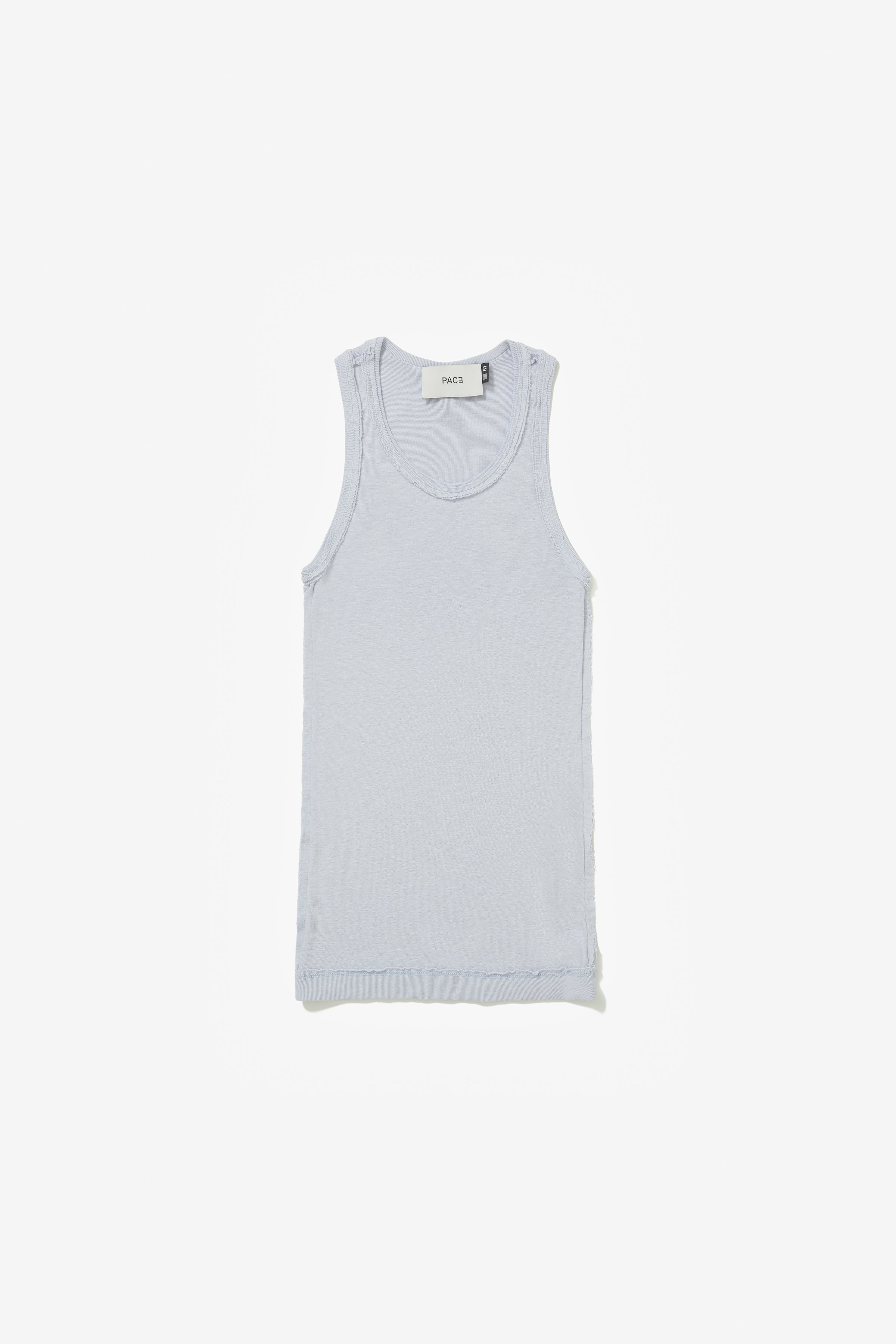 PATTERN TANK TOP BABY BLUE
