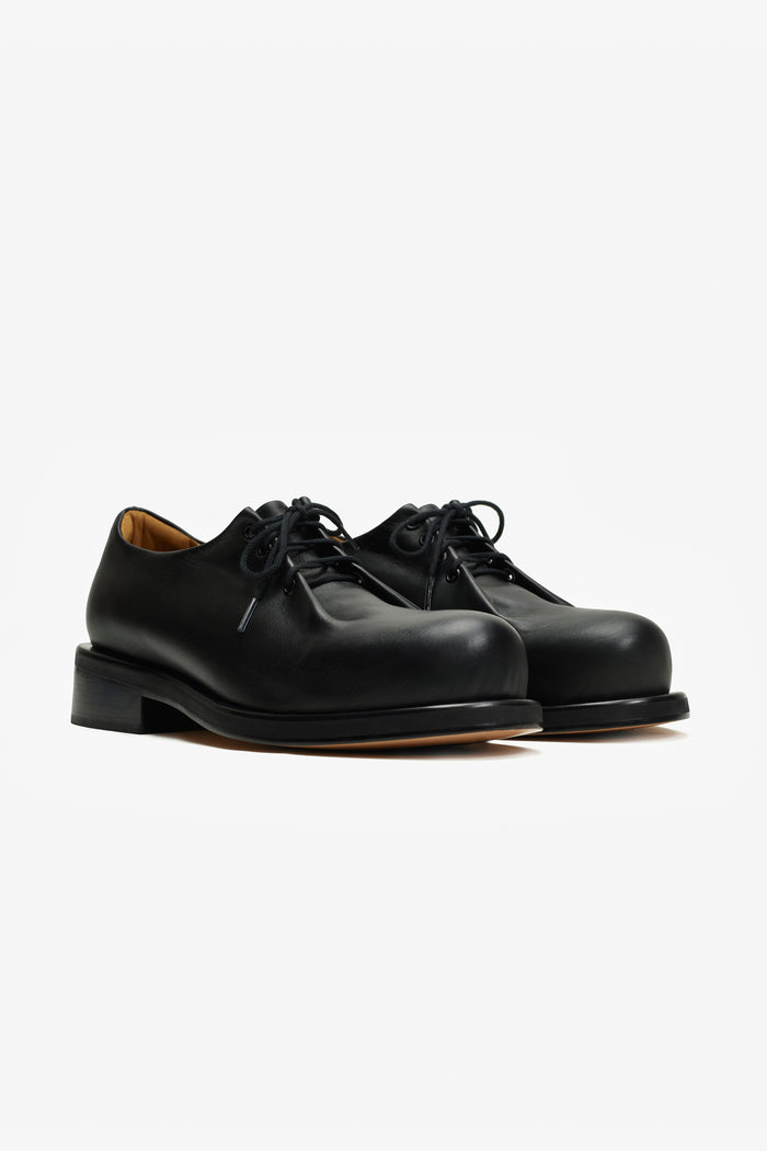 BUNNY TOMO SHOES LEATHER BLACK