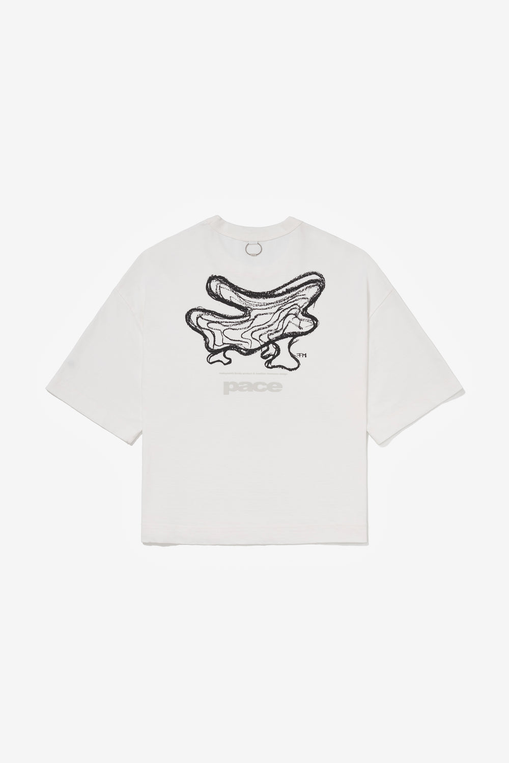 SUNAMI OVERSIZED TEE OFF WHITE