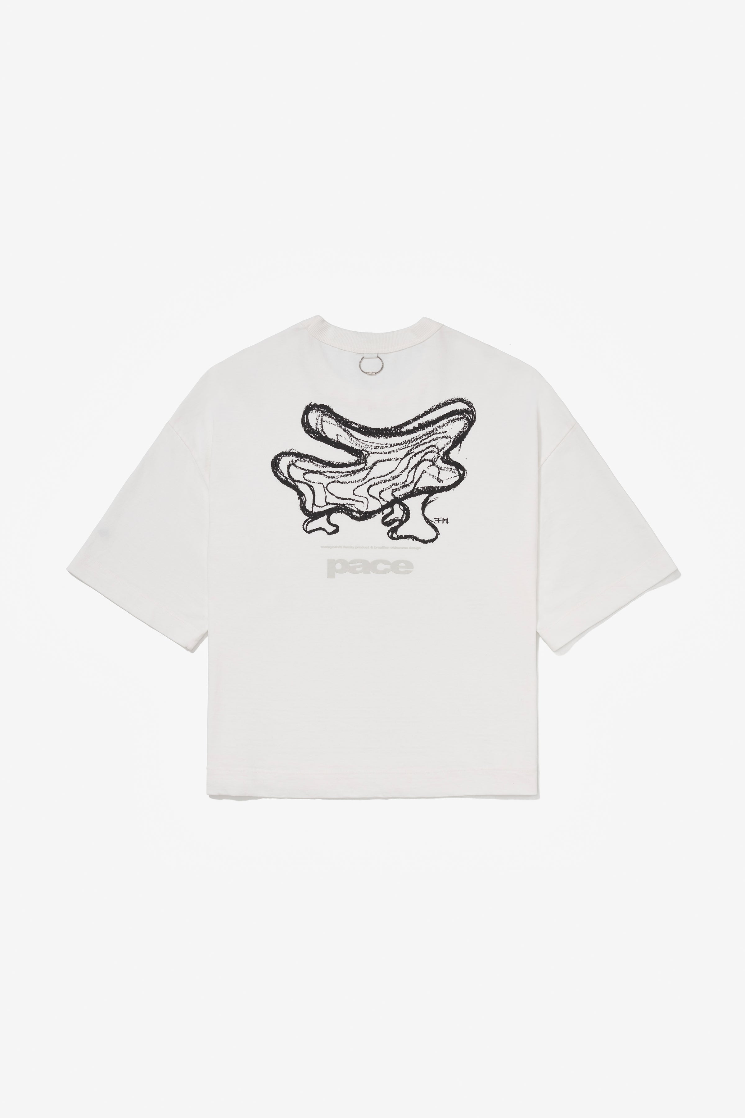 SUNAMI OVERSIZED TEE OFF WHITE