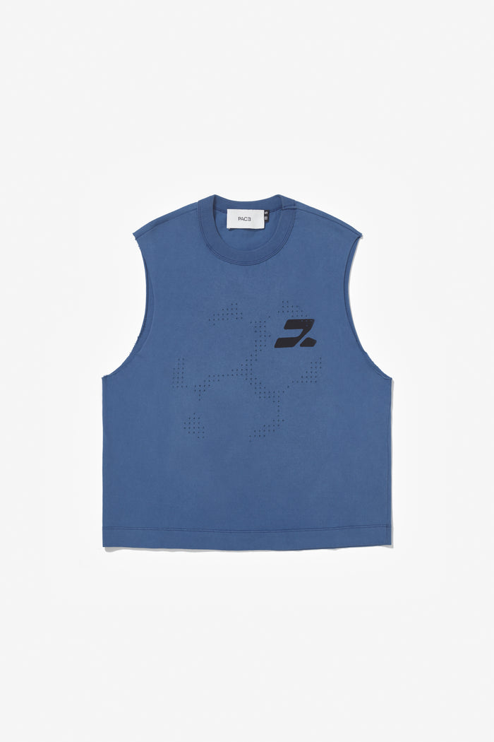 DT2 DRUMMER TANK STONE BLUE