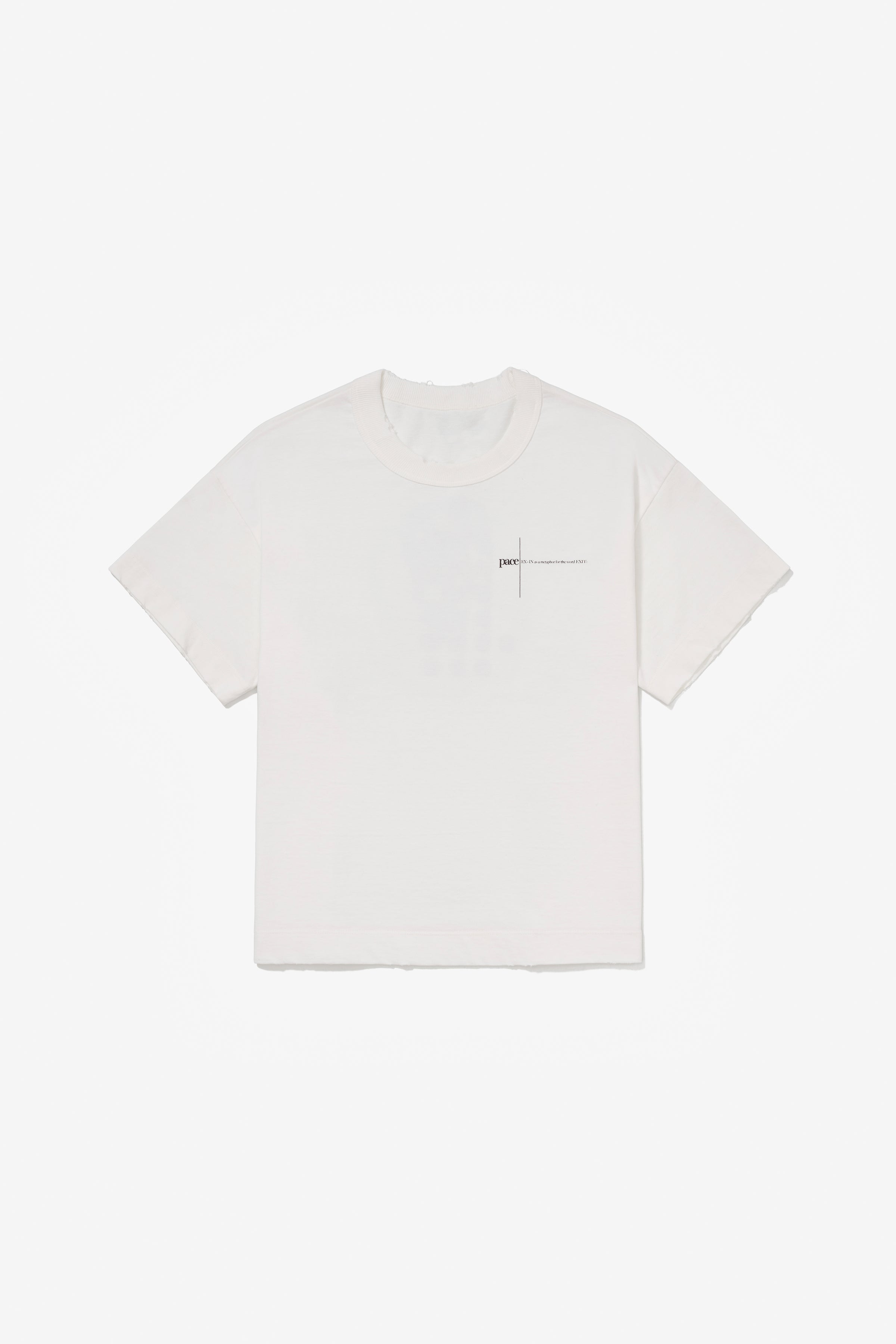 EXIT COTTON CODE TEE OFF WHITE