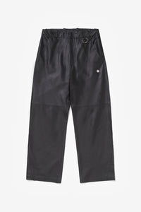PRÉ VENDA - LEON LEATHER SUIT TROUSERS BLACK