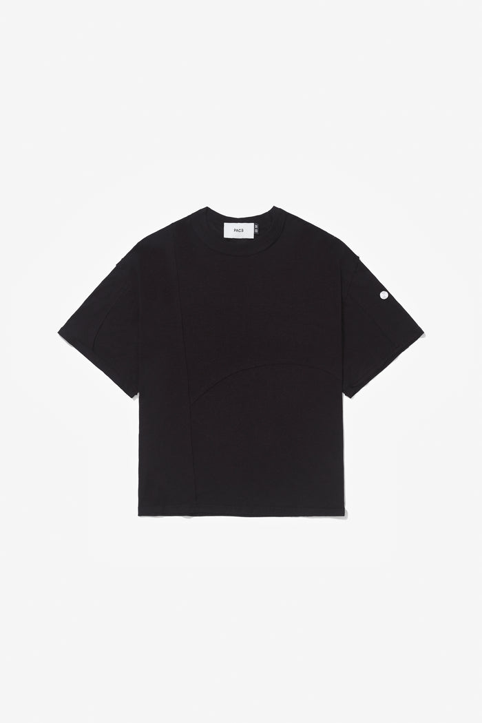 WOOL TEE BLACK