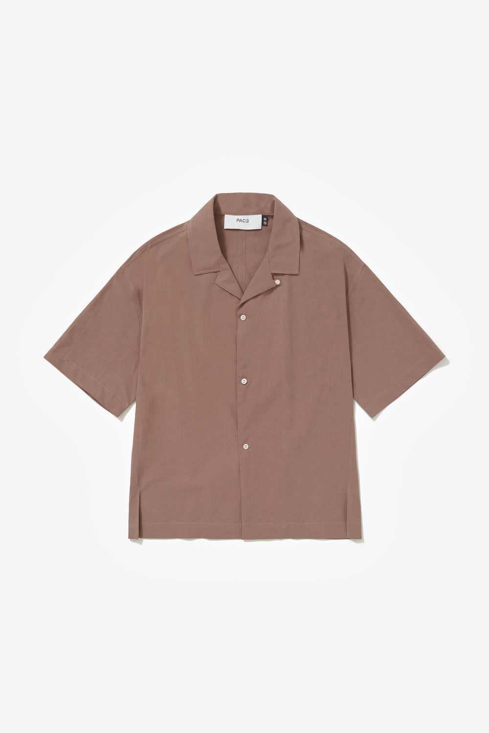 CAMP CUT SHIRT BROWN
