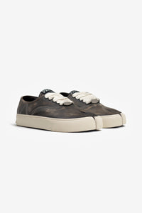 YOSHI'S TABI V2 LEATHER DUST BROWN