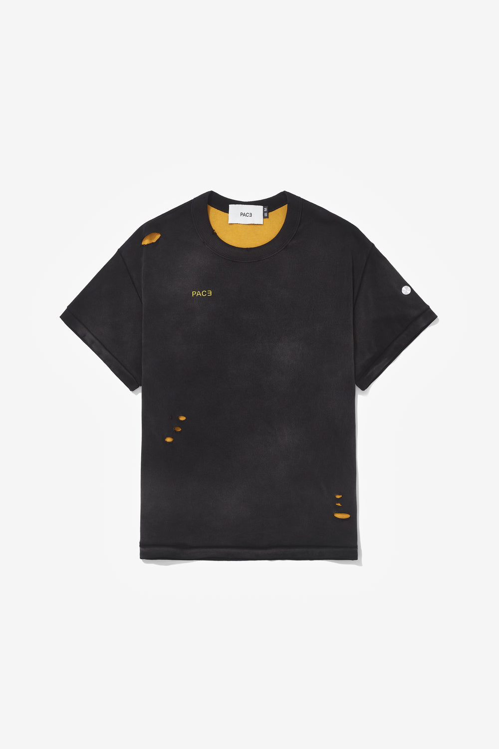 TEE HAJICHI STONE WASHED BLACK