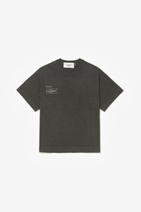 PATAVISION TEE STONE WASHED BLACK