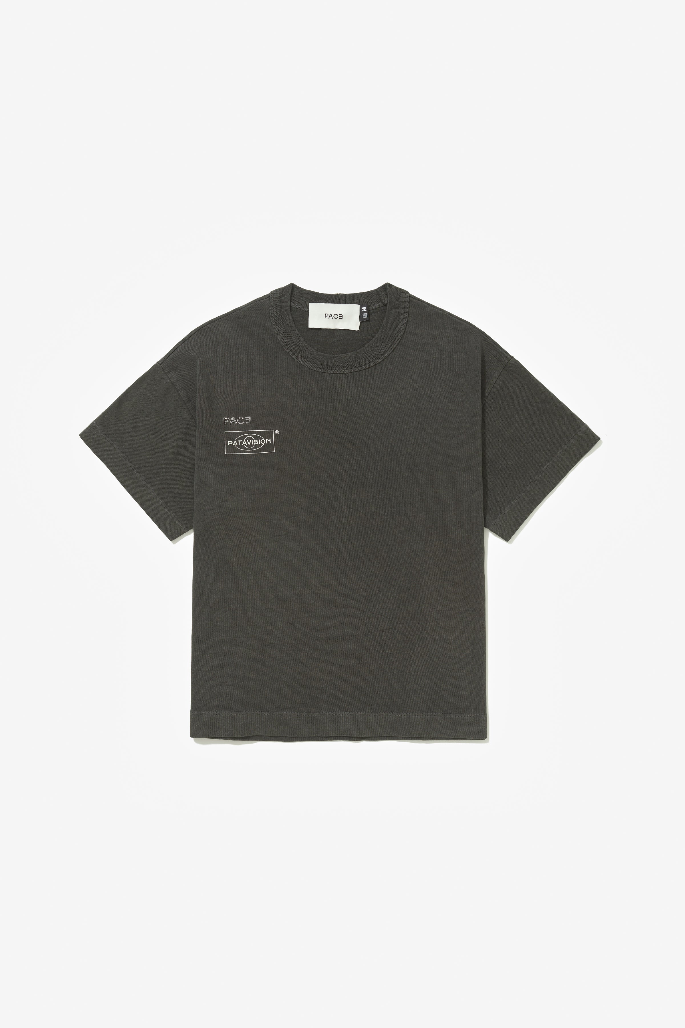 PATAVISION TEE STONE WASHED BLACK