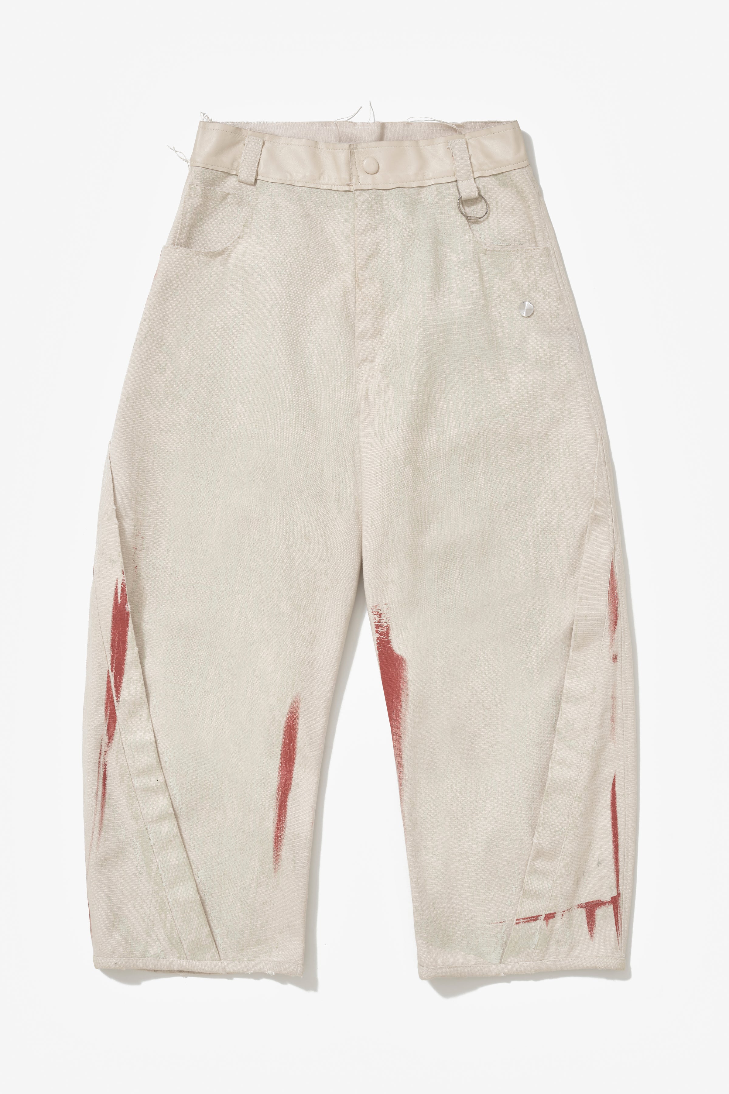 TAISHOGOTO PANTS OFF WHITE