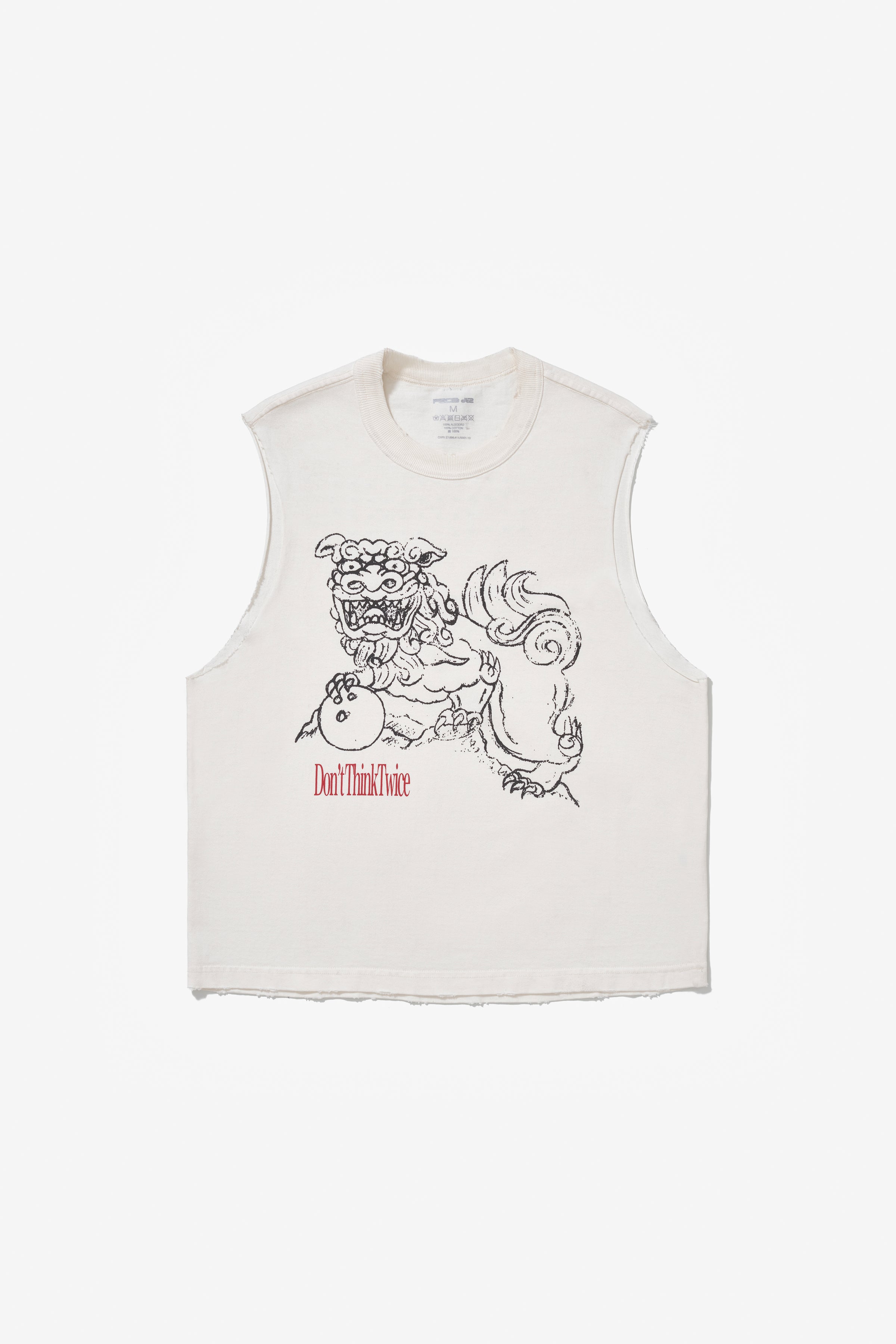 DT2 DRUMMER TANK SHISA OFF WHITE