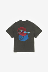 PATAVISION TEE STONE WASHED BLACK