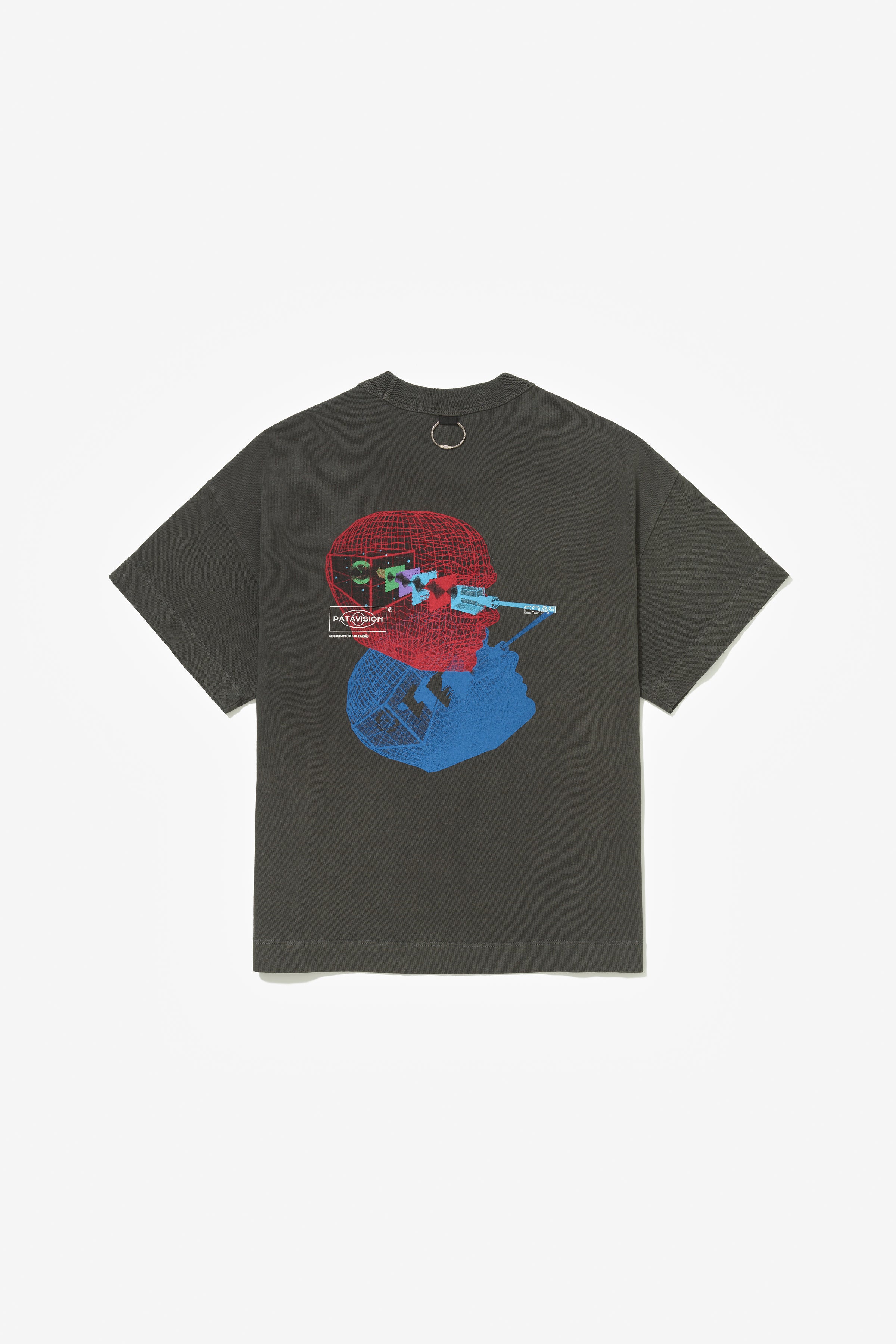 PATAVISION TEE STONE WASHED BLACK