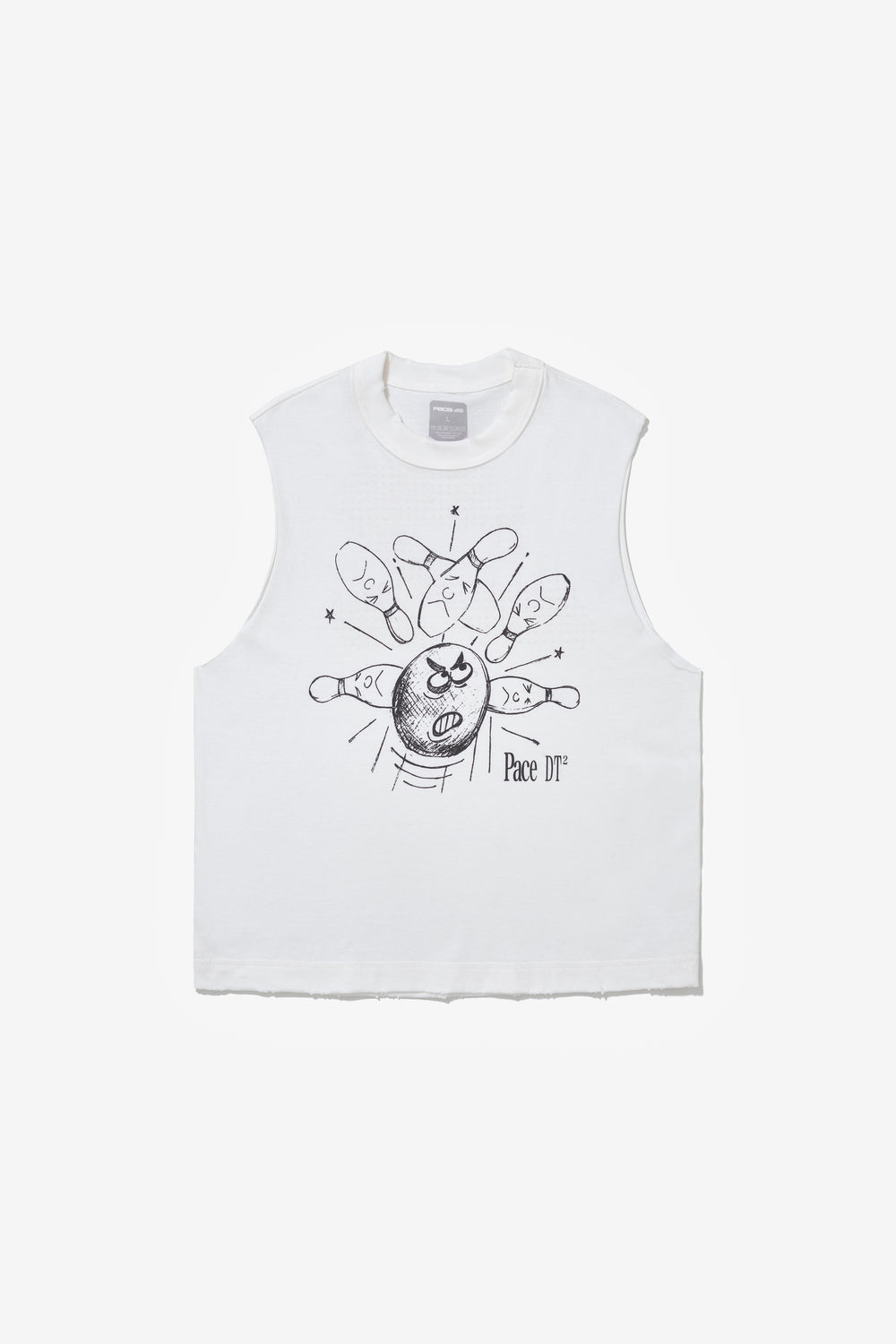 DT2 DRUMMER TANK STRIKE OFF WHITE