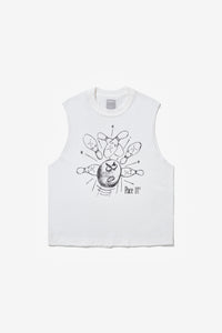 DT2 DRUMMER TANK STRIKE OFF WHITE