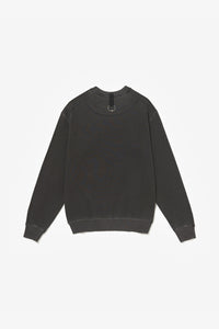 CREWNECK STONE WASHED BLACK