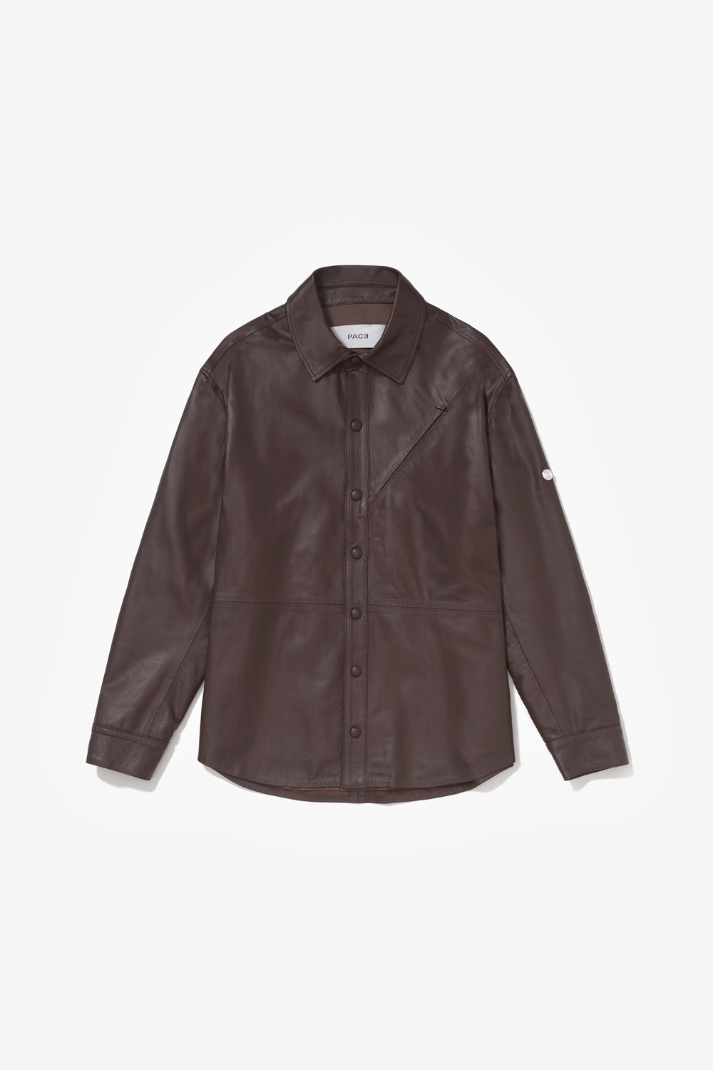 PRÉ VENDA - DYNAMIC LEATHER SHIRT BROWN