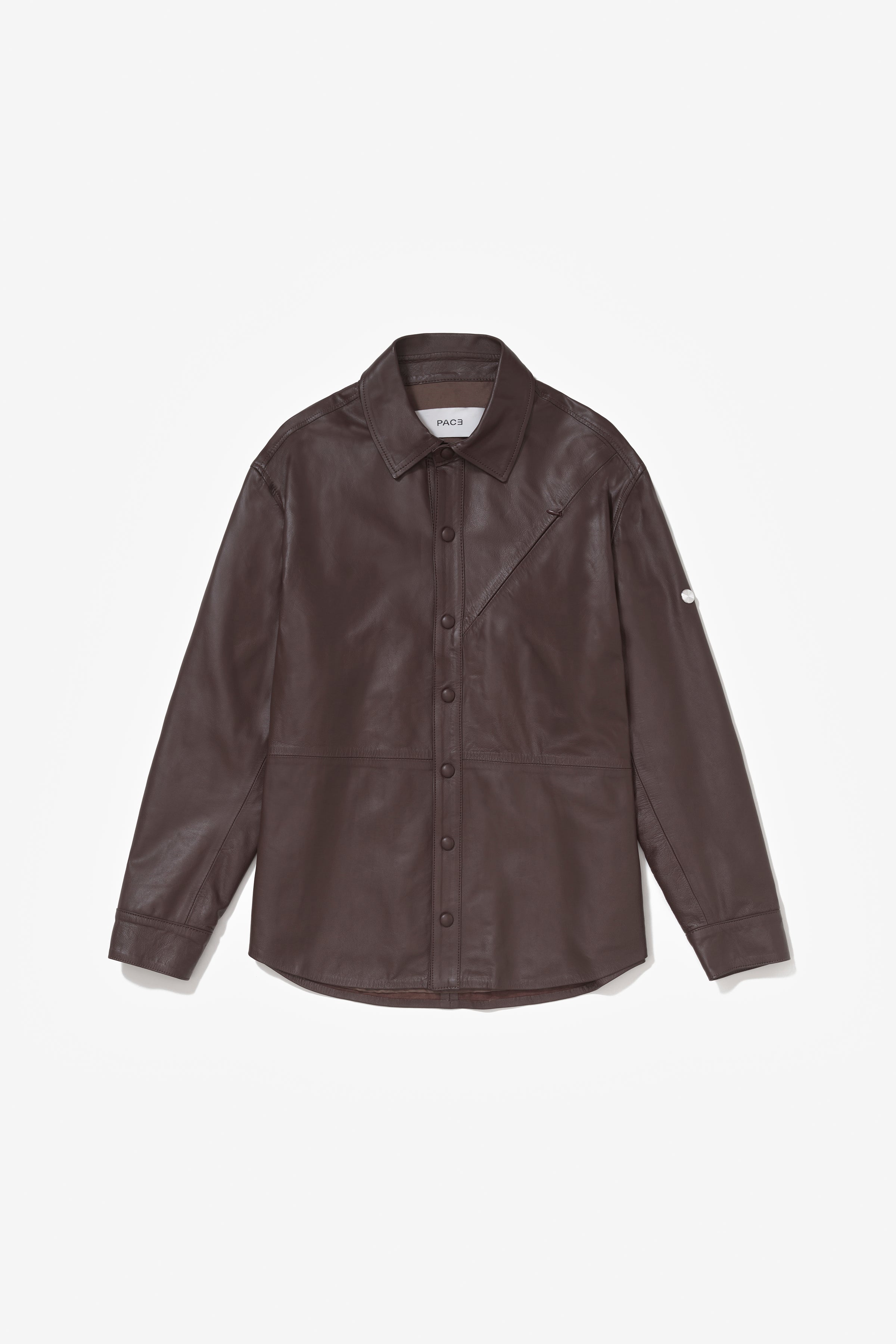 PRÉ VENDA - DYNAMIC LEATHER SHIRT BROWN