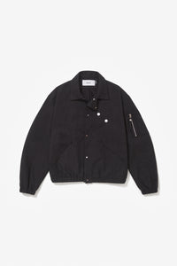 BRUTALIST COACH JACKET DARK GREY