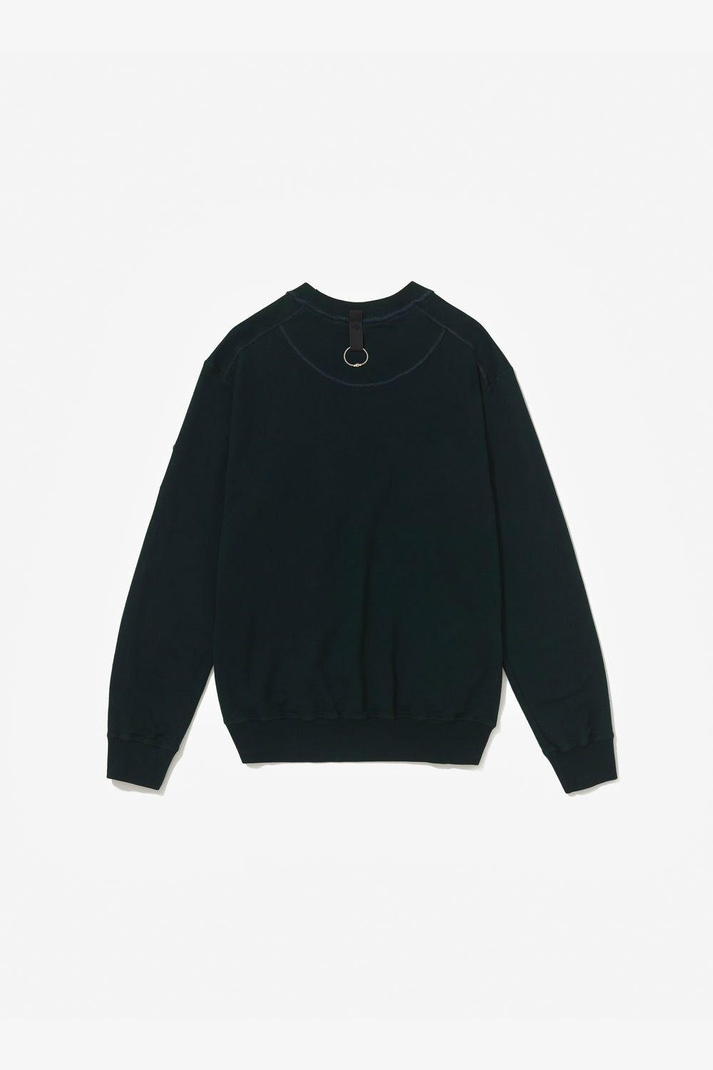 CREWNECK STONE WASHED GREEN